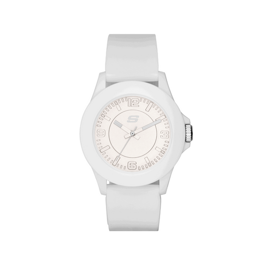 Reloj Análogo Casual Blanco de Mujer