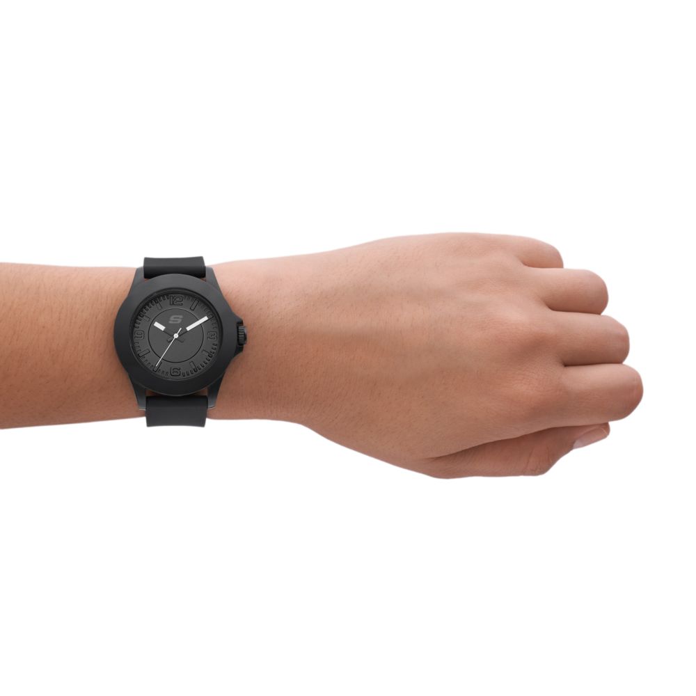 Reloj Análogo Rosencrans Juvenil Negro de Mujer