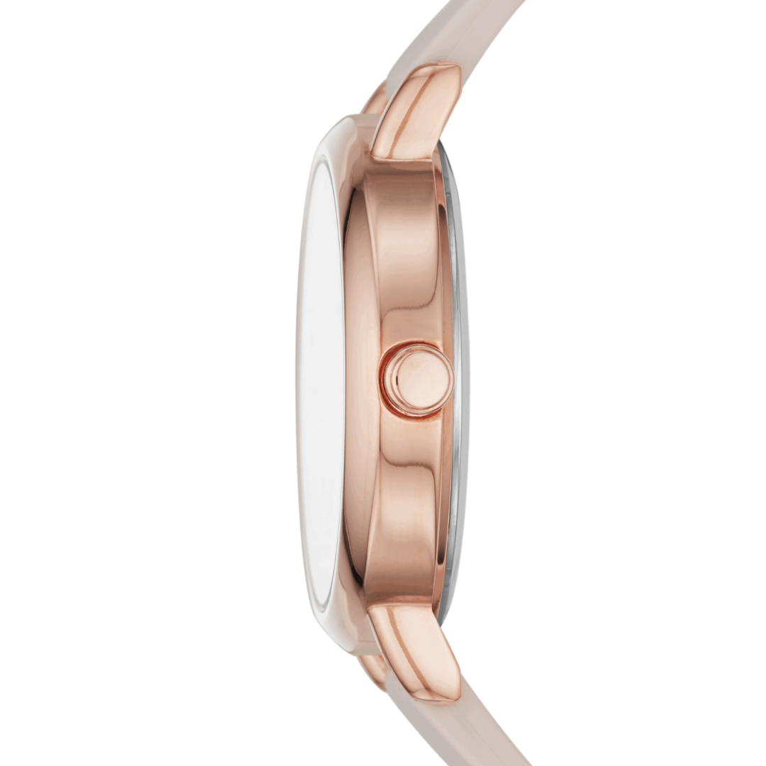 Reloj Análogo Casual Rosado de Mujer