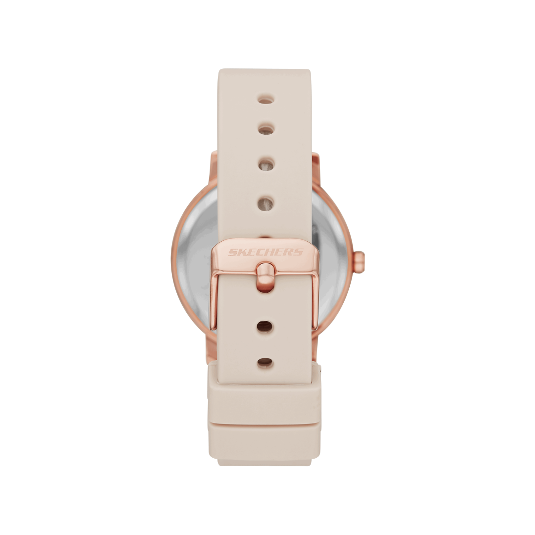Reloj Análogo Casual Rosado de Mujer