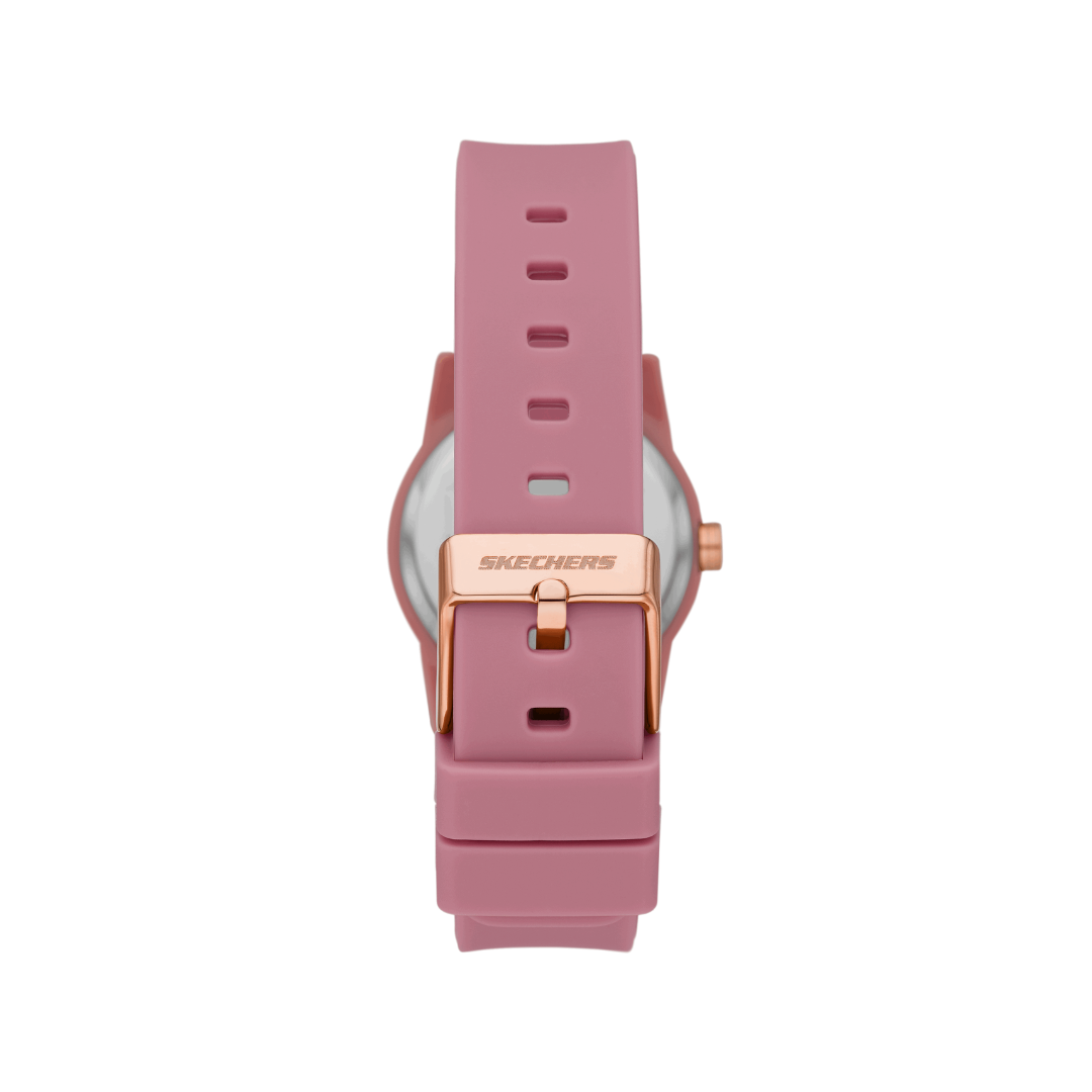 Reloj Análogo Casual Rosado de Mujer