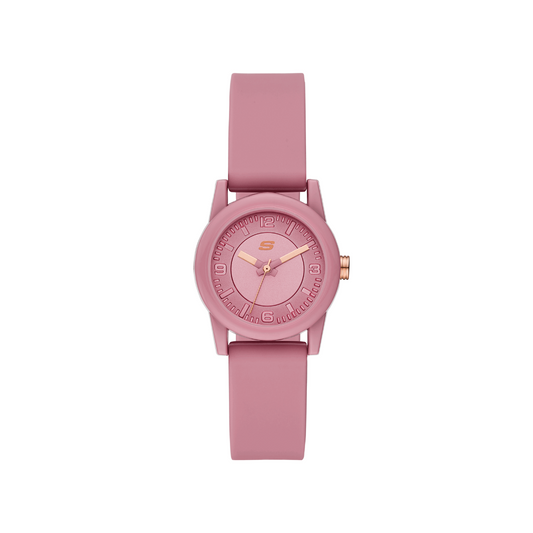 Reloj Análogo Casual Rosado de Mujer