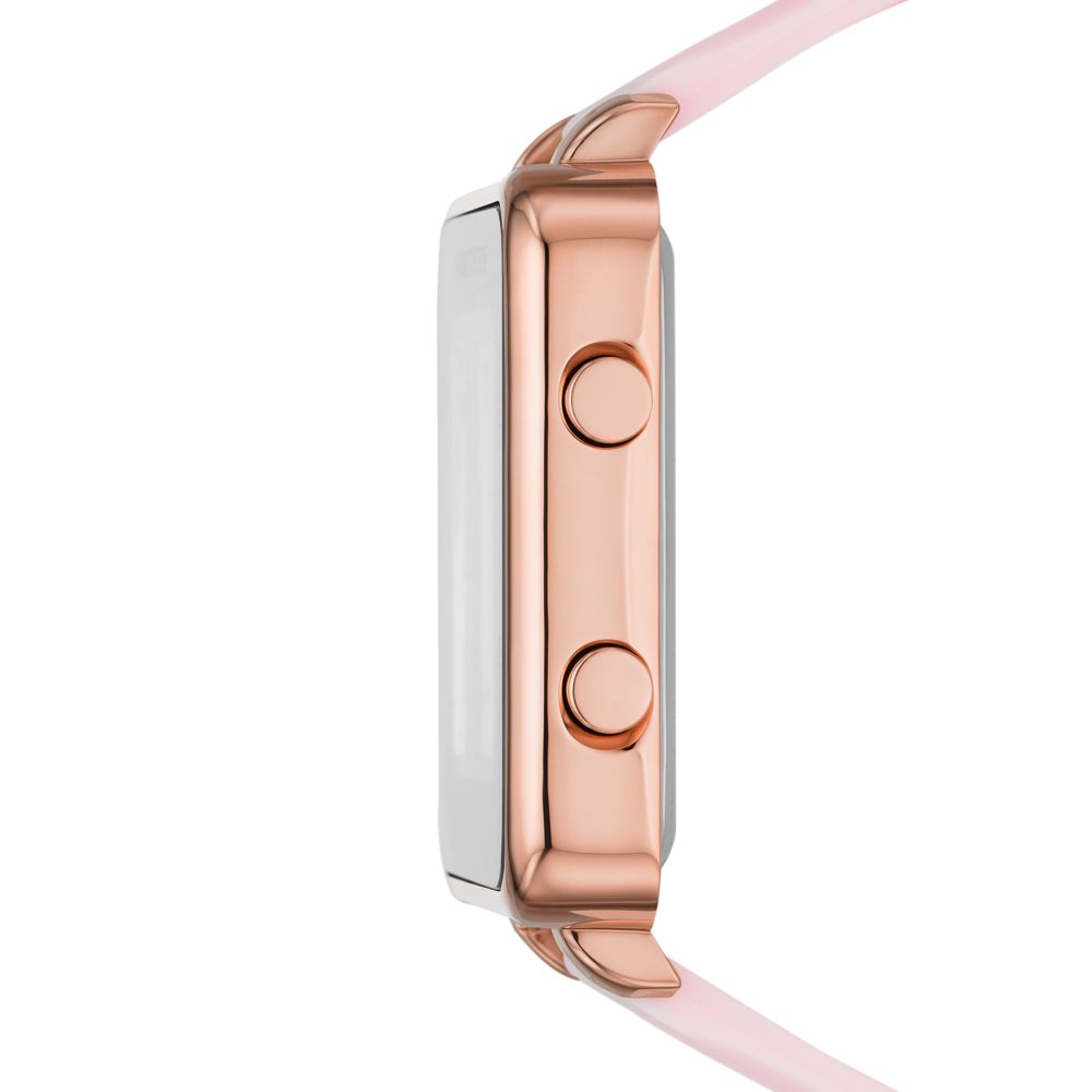 Reloj Digital Naylor Juvenil Rosado de Mujer