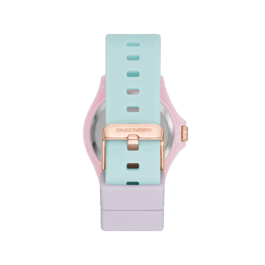 Reloj Análogo Casual Rosado de Mujer