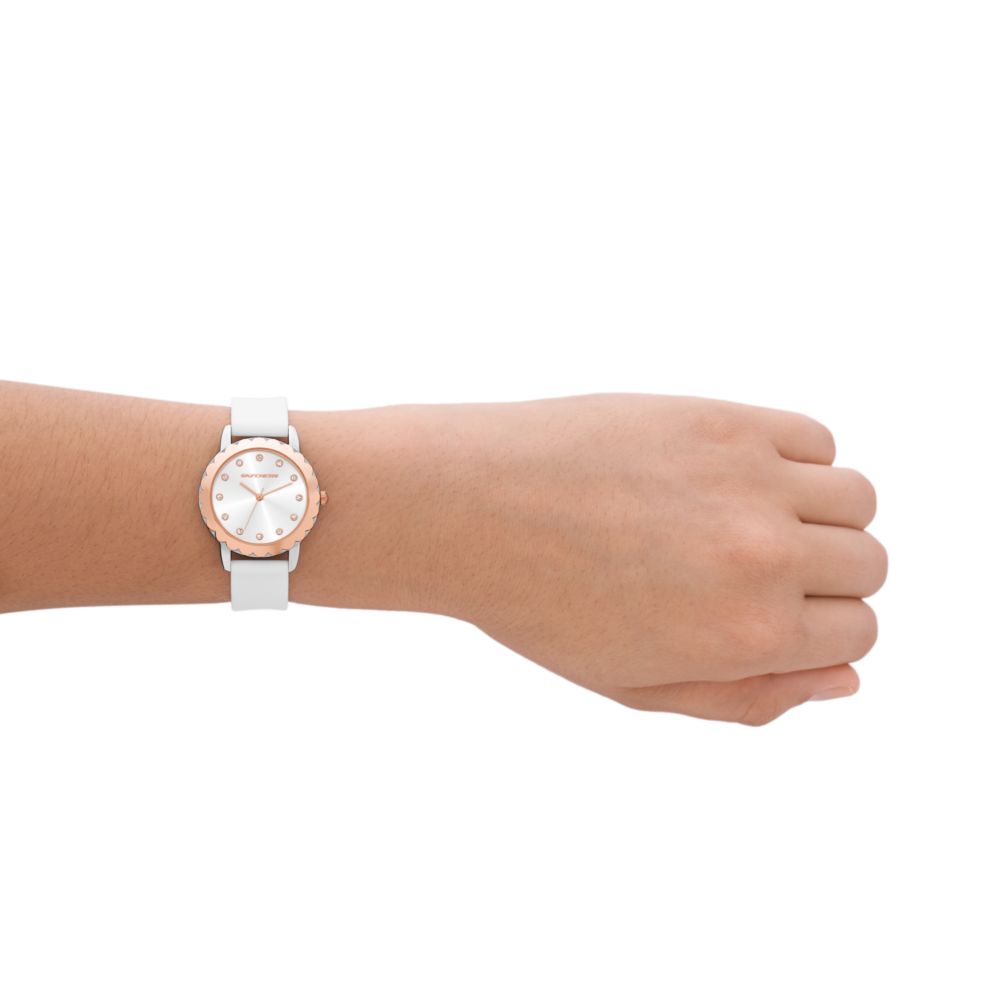 Reloj Análogo Anaheim Casual Blanco de Mujer