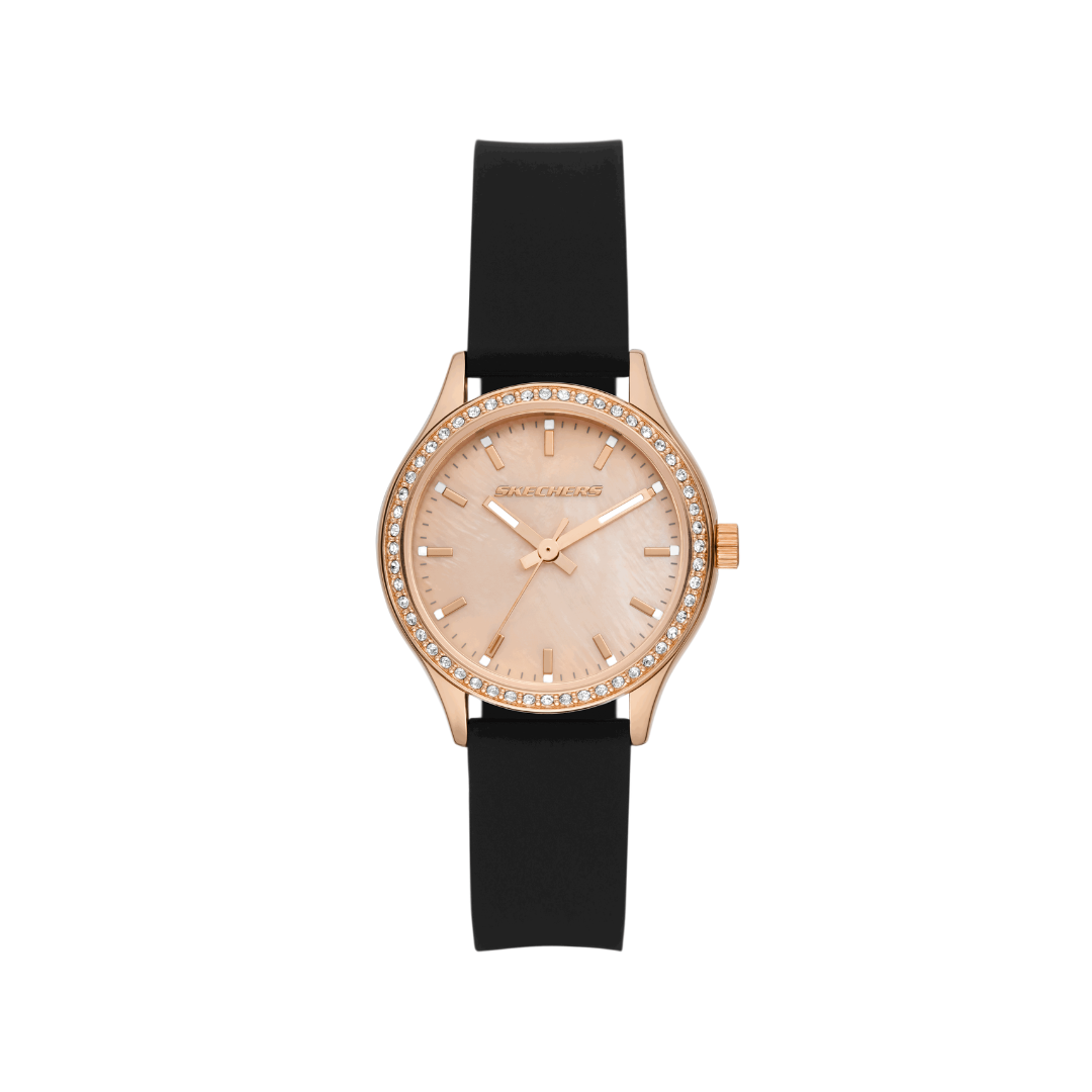 Reloj Análogo Casual Dorado de Mujer