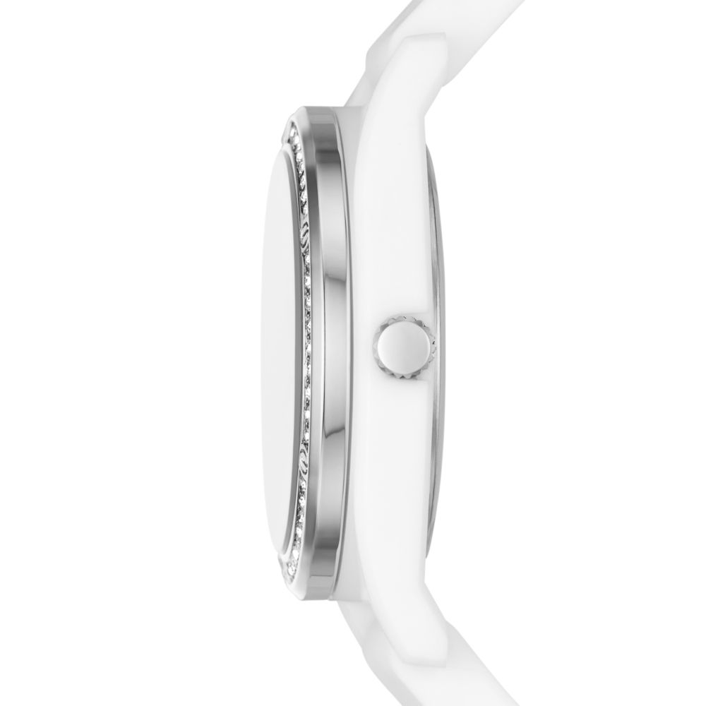 Reloj Análogo Evalyn Juvenil Blanco de Mujer
