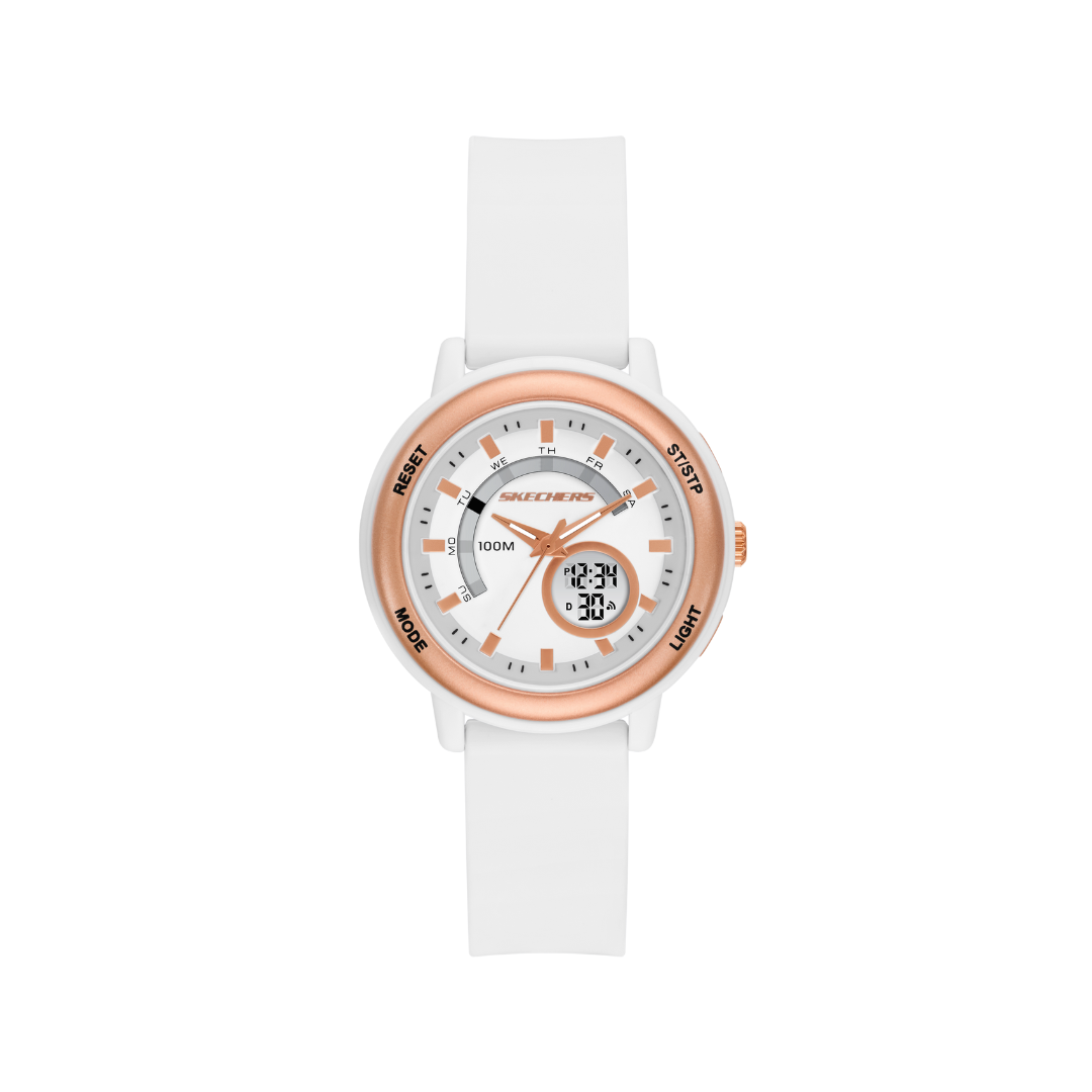 Reloj Análogo-Digital Sport Blanco de Mujer