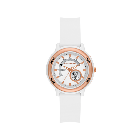 Reloj Análogo-Digital Sport Blanco de Mujer