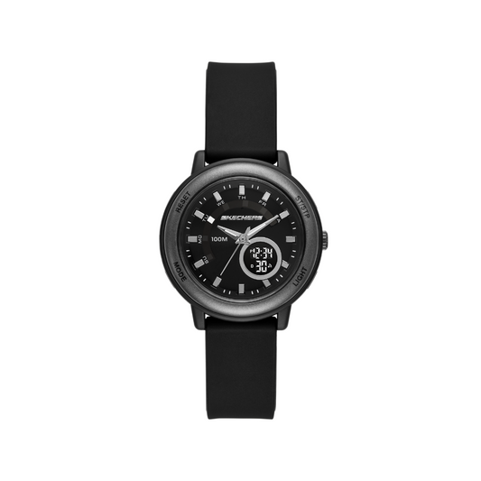 Reloj Análogo-Digital Sport Negro de Mujer