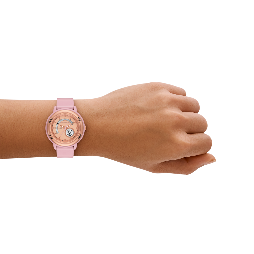 Reloj Análogo-Digital Sport Rosado de Mujer