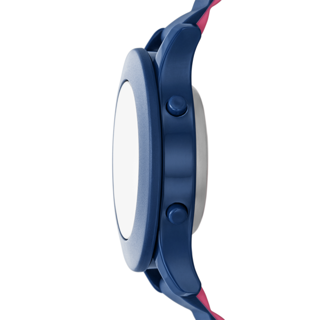 Reloj Digital Casual Azul de Mujer