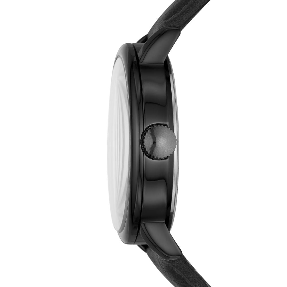 Reloj Análogo Gunmetal Casual Negro de Hombre