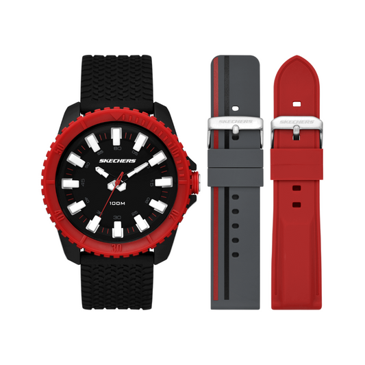 Reloj Análogo Casual Negro de Hombre