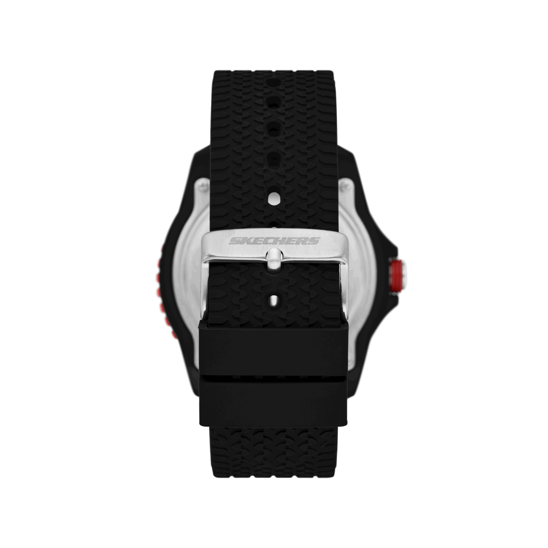 Reloj Análogo Casual Negro de Hombre