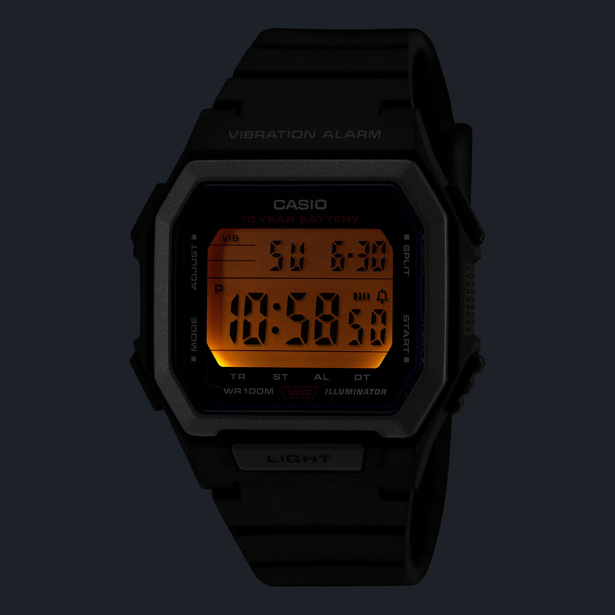 Reloj Digital Deportivo Verde de Hombre