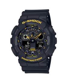 G-Shock Analogo Digital Serie Caution Yellow Negro de Hombre GA-100CY-1A