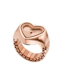 Fossil Ring Corazon Oro Rosa Estilo Anillo de Mujer ES5270