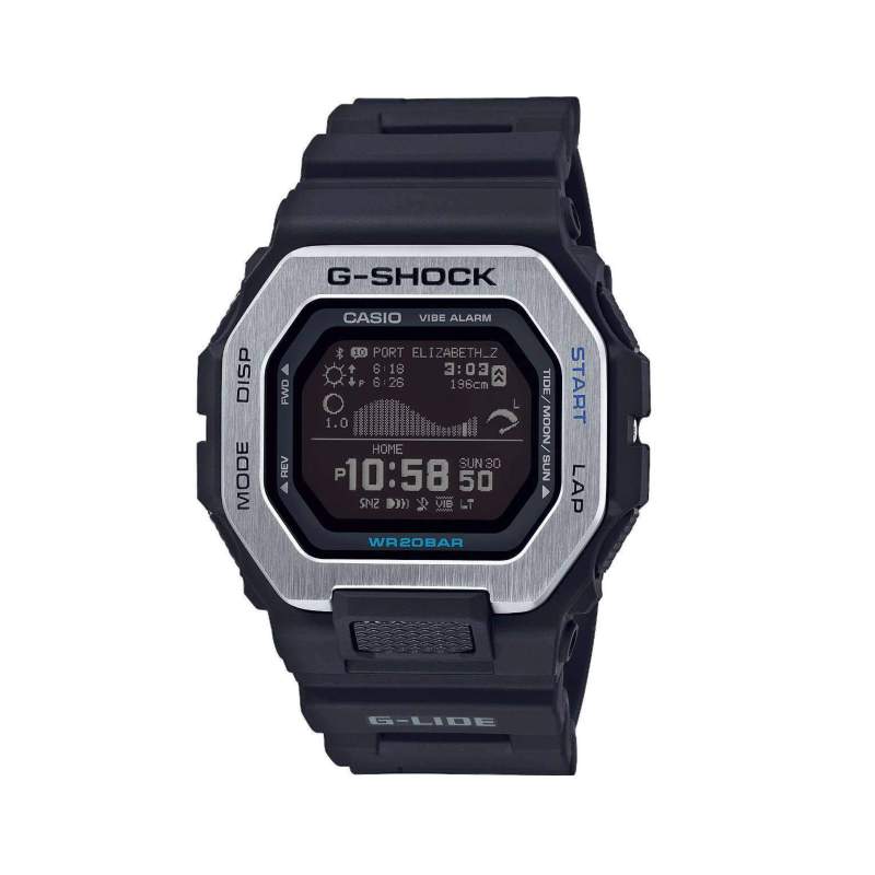 G-Shock G-Lide Move Bluetooth y Mareas Negro de Hombre GBX-100-1D