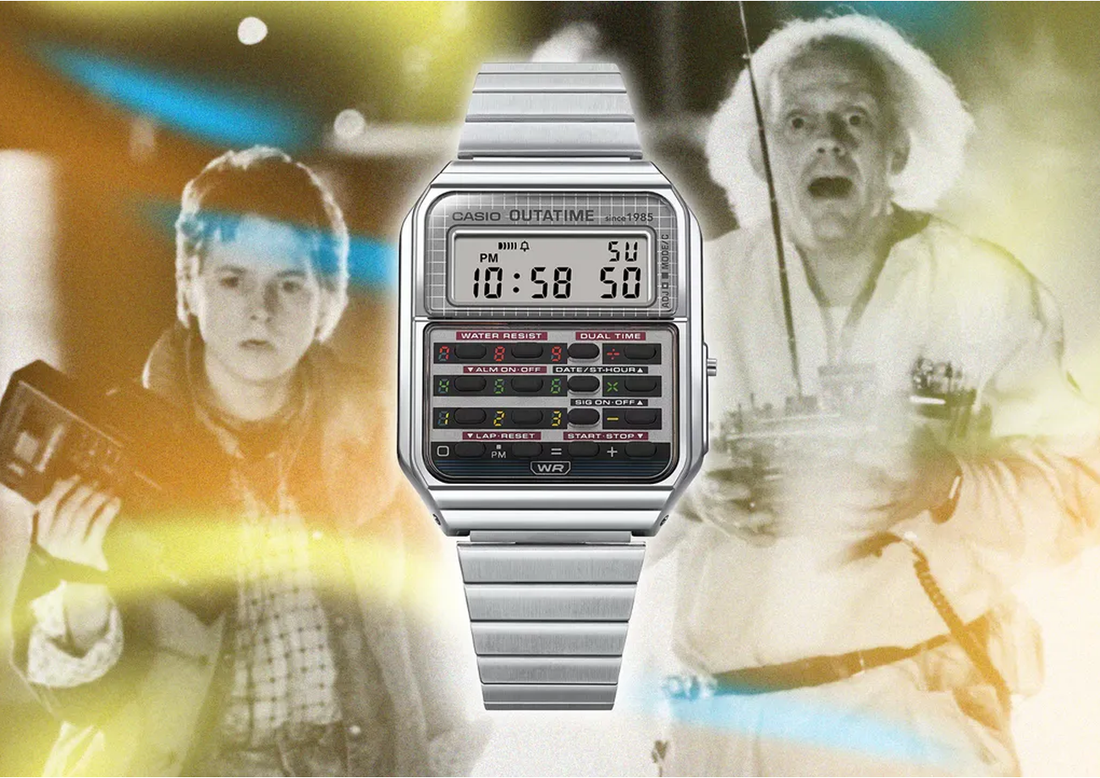 Casio x Back to The Future, un exclusivo viaje al pasado