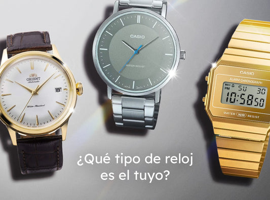 Los 5 Principales Tipos de Reloj