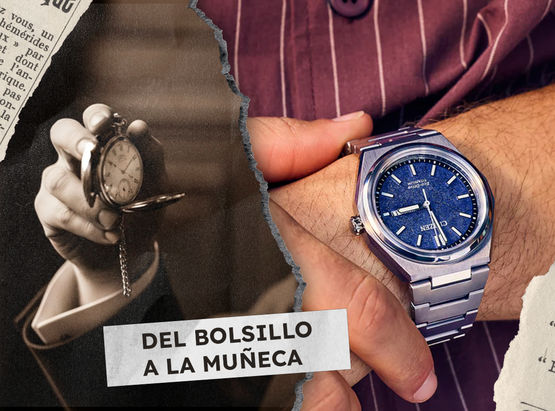 Del reloj bolsillo al de muñeca