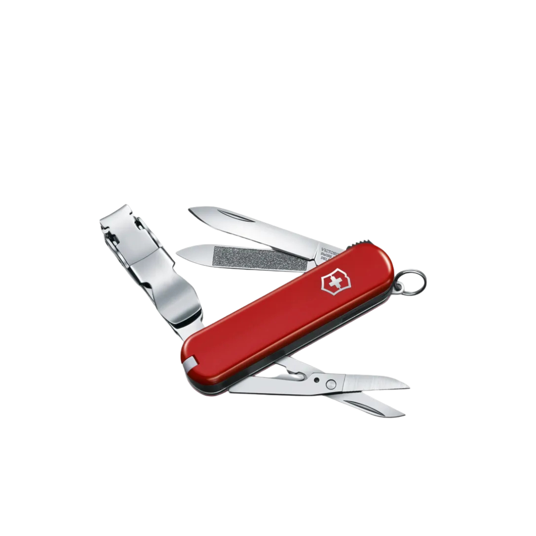 Navaja Swiss Army Nail Clip 580 Rojo