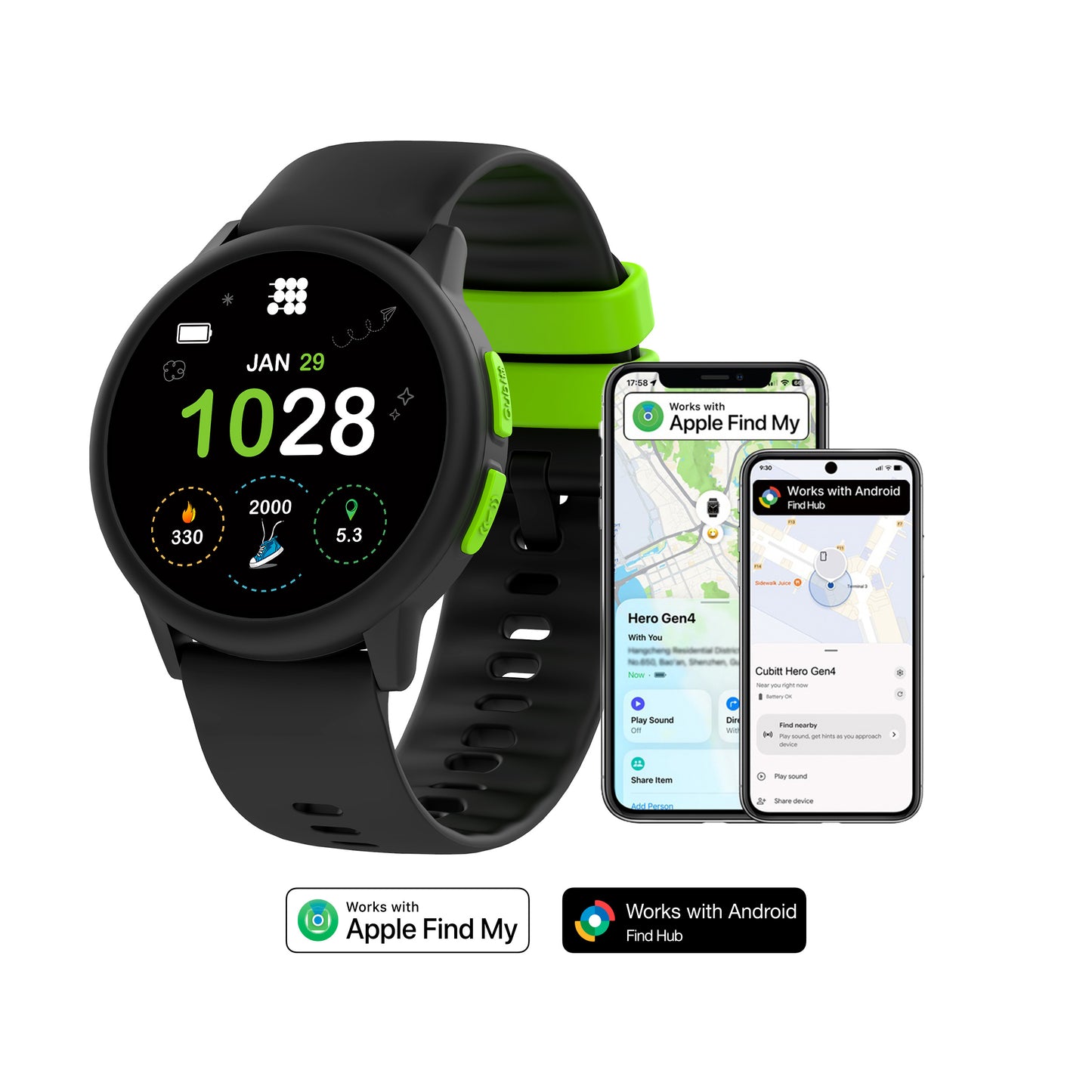 Cubitt Smartwatch HERO Gen 4