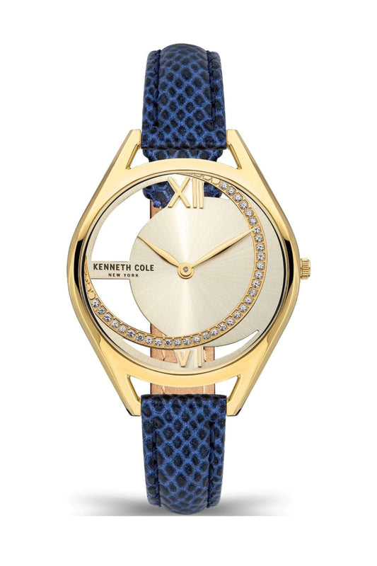 Reloj Análogo Fashion Luxury Dorado de Mujer