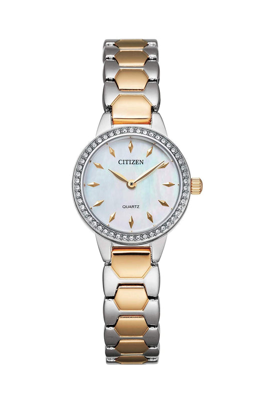 Reloj Análogo Madre Perla Casual de Mujer