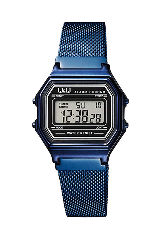 Reloj Digital Retro Azul de Unisex