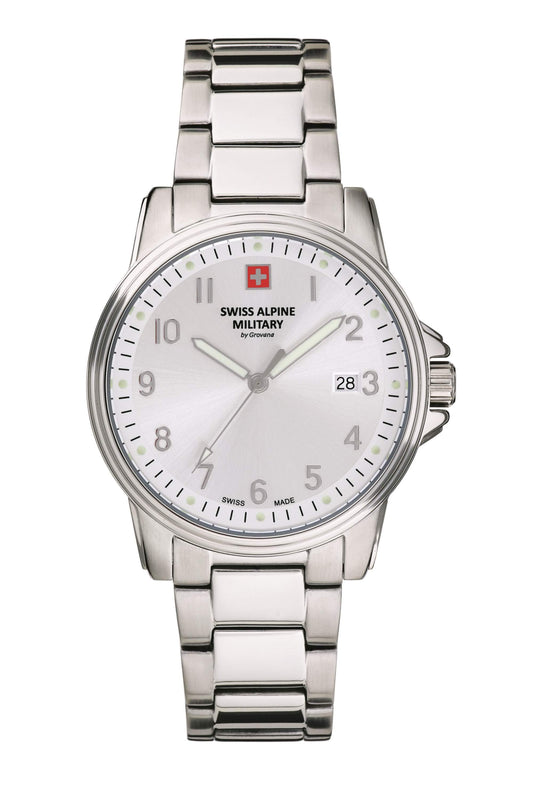 Reloj Análogo Leader Casual Plateado de Unisex