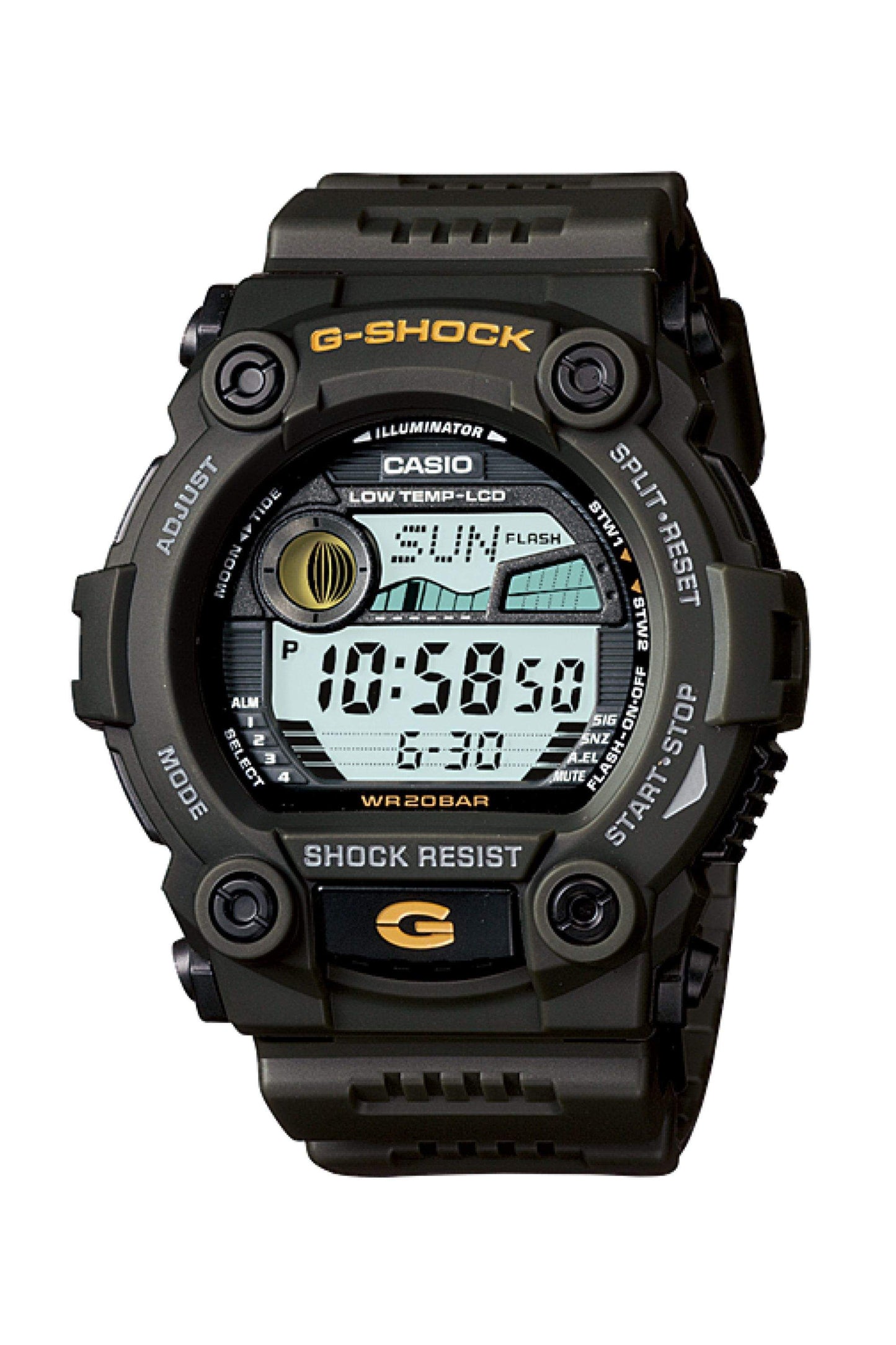 Reloj Digital Estándar Sport Negro de Hombre