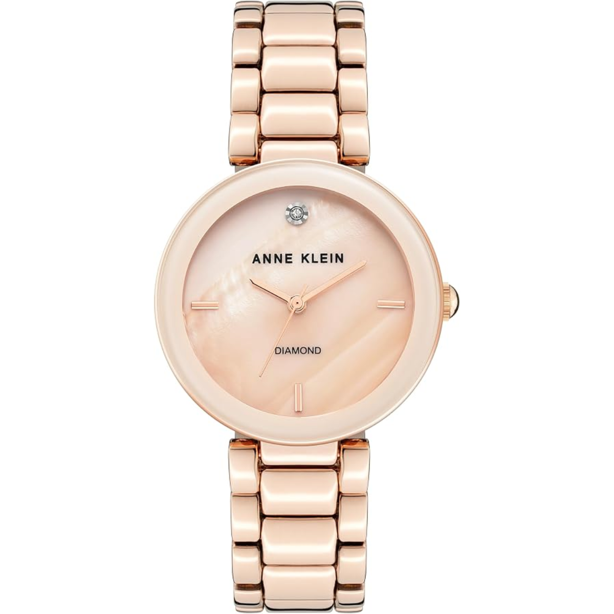 Reloj Oro Rosa y Rosado Nacarado Análogo de Mujer