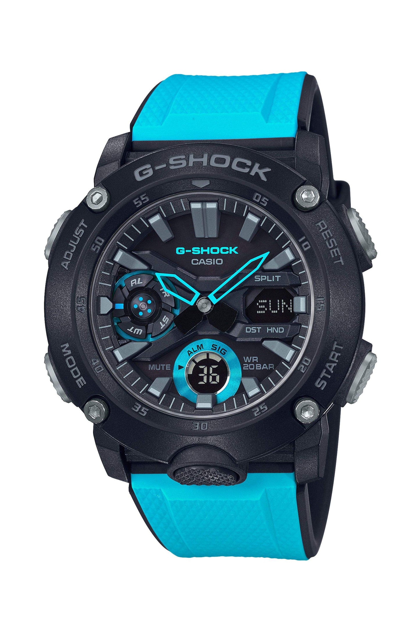 Reloj Análogo-Digital Carbon Core Sport Negro de Hombre