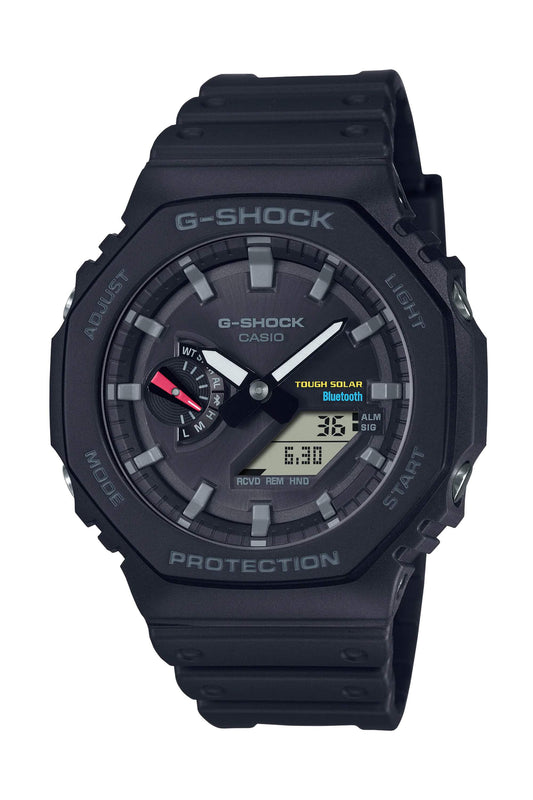 Reloj Análogo-Digital Octagon Carbon Core Casual Negro de Hombre