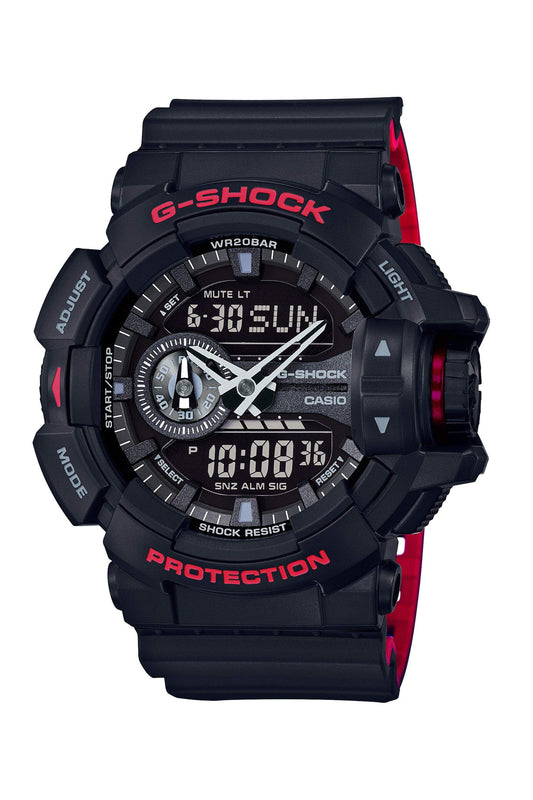 Reloj Análogo-Digital Big Case Sport Negro de Hombre