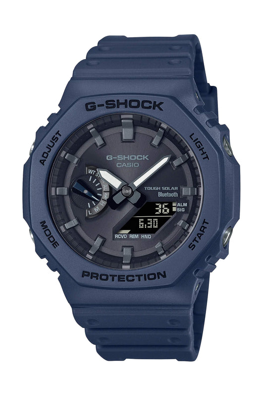 Reloj Análogo-Digital Octagon Carbon Core Casual Azul de Hombre