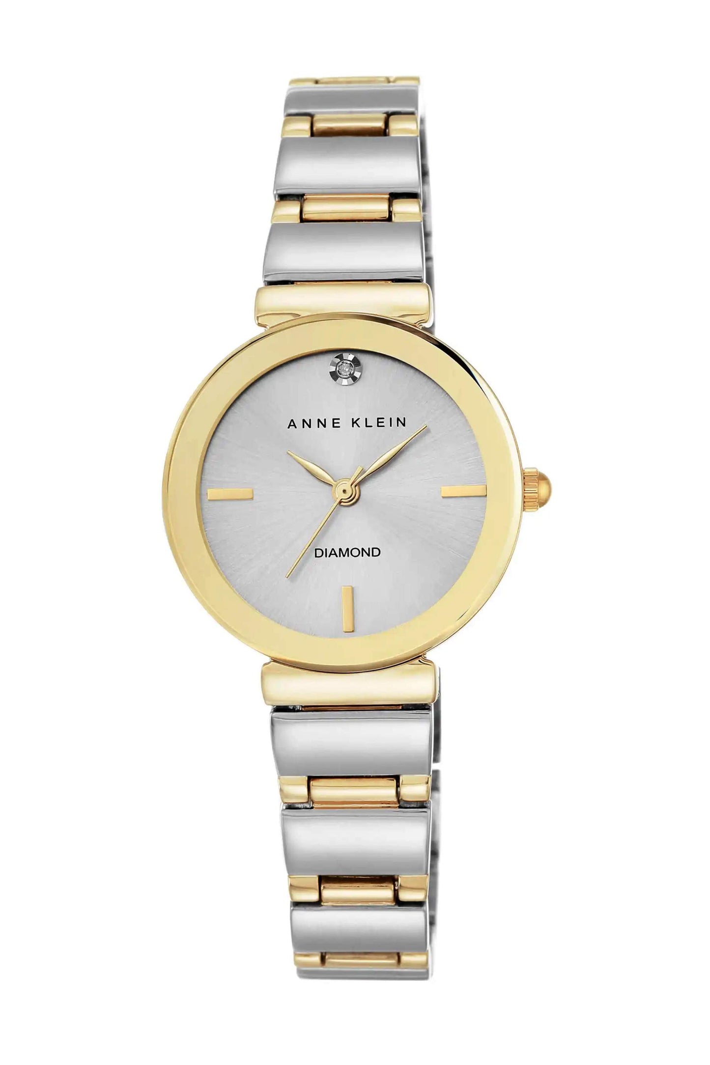 Reloj Análogo Diamond  Ejecutivo Dorado de Mujer