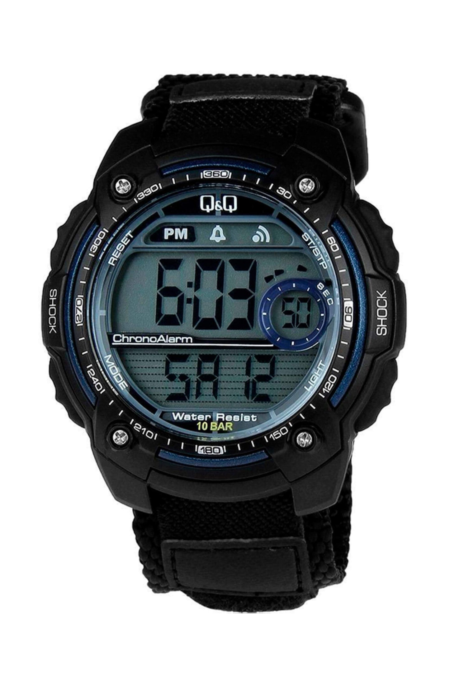 Reloj Digital Deportivo Negro de Hombre