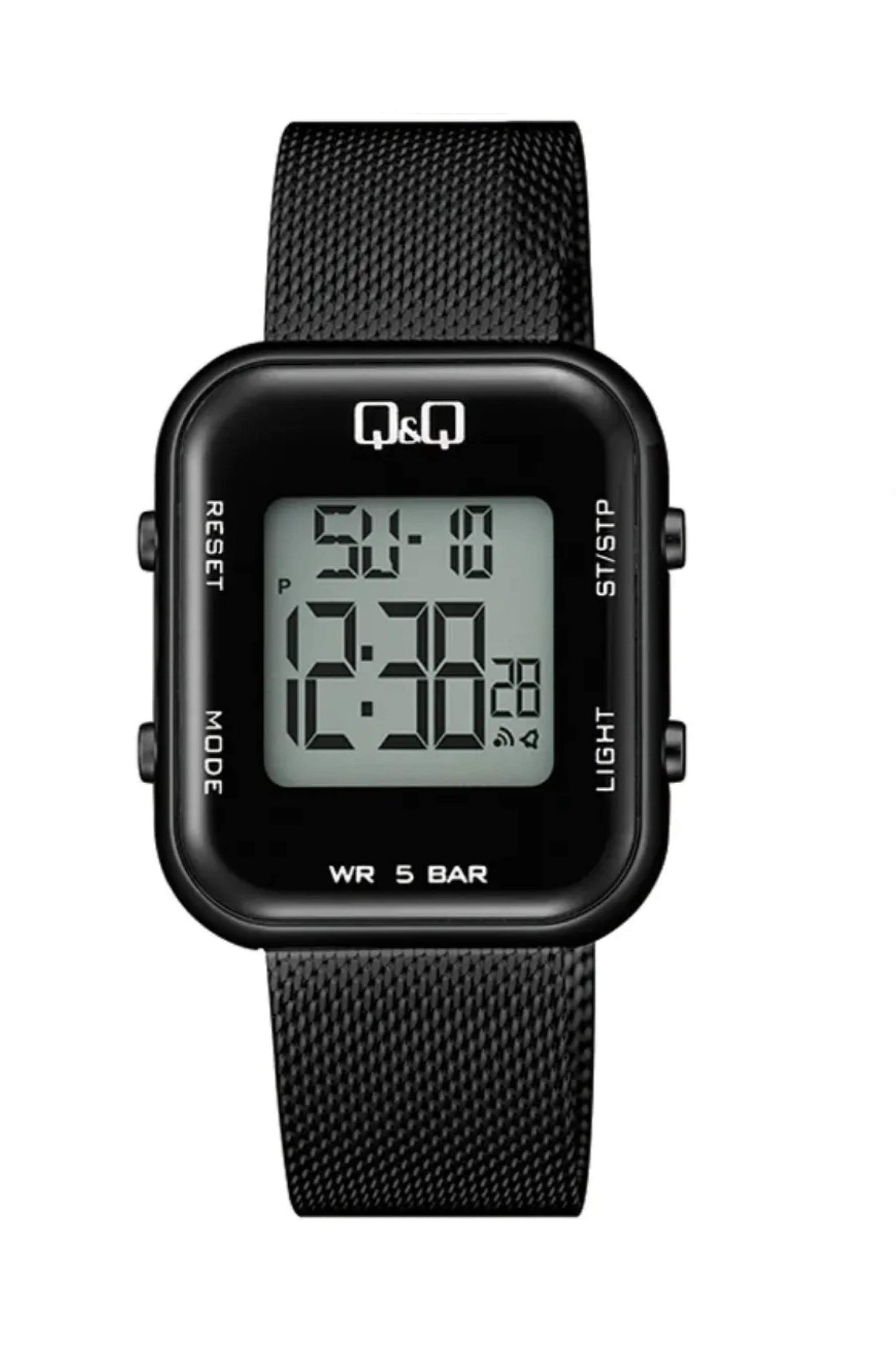 Reloj Digital Casual Negro de Unisex