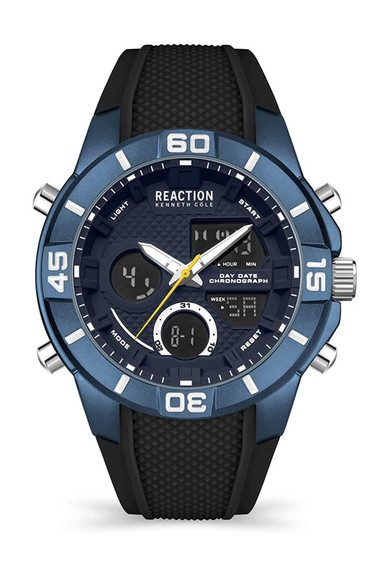 Reloj Análogo-Digital Metal Sport Azul de Hombre