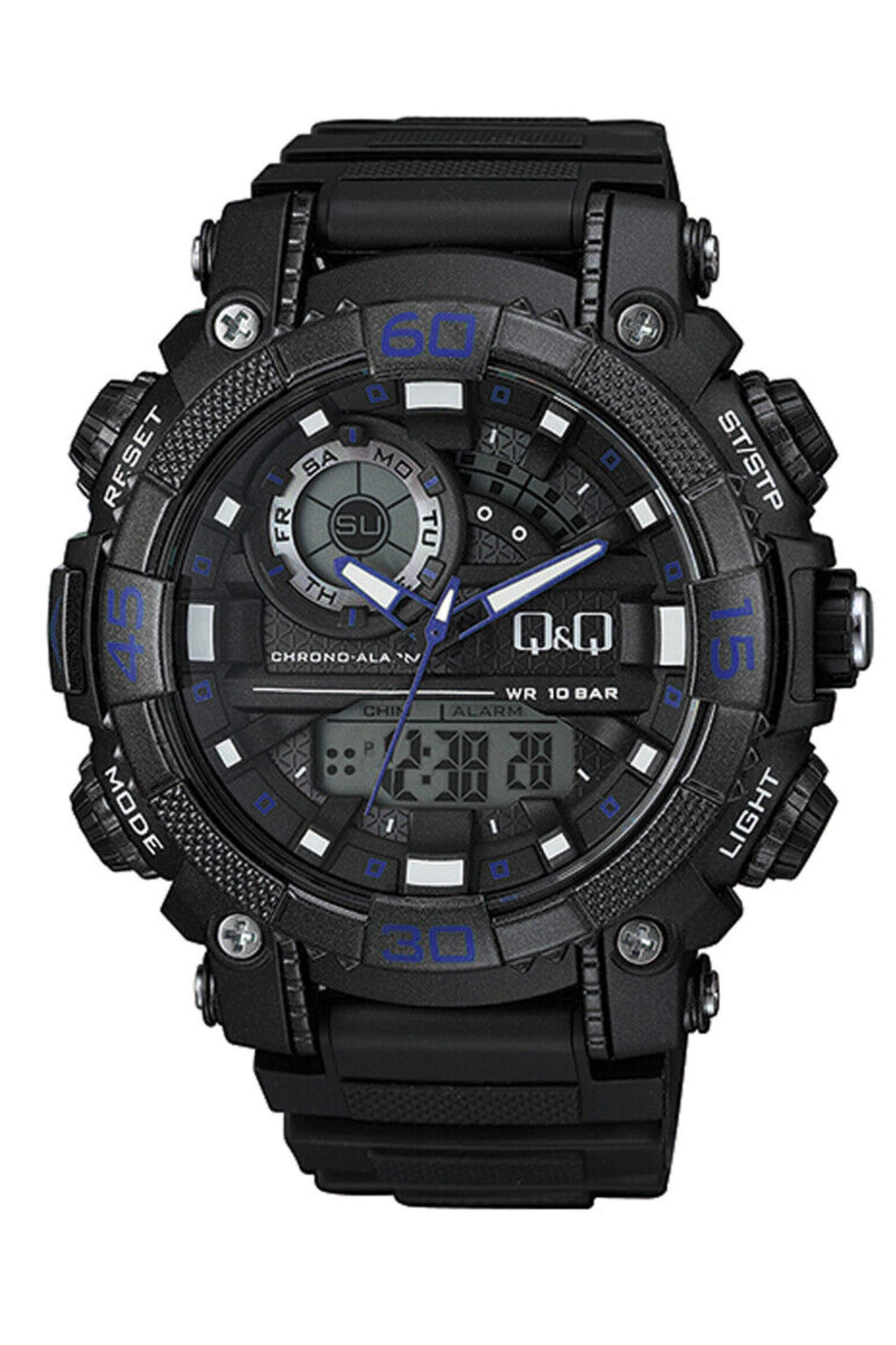 Reloj Análogo-digital Deportivo Negro de Hombre