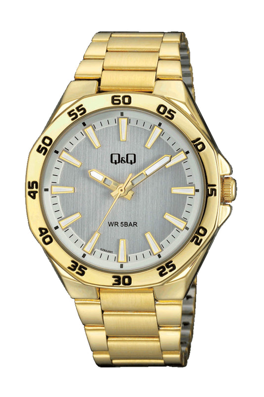 Reloj Análogo Casual Dorado de Hombre