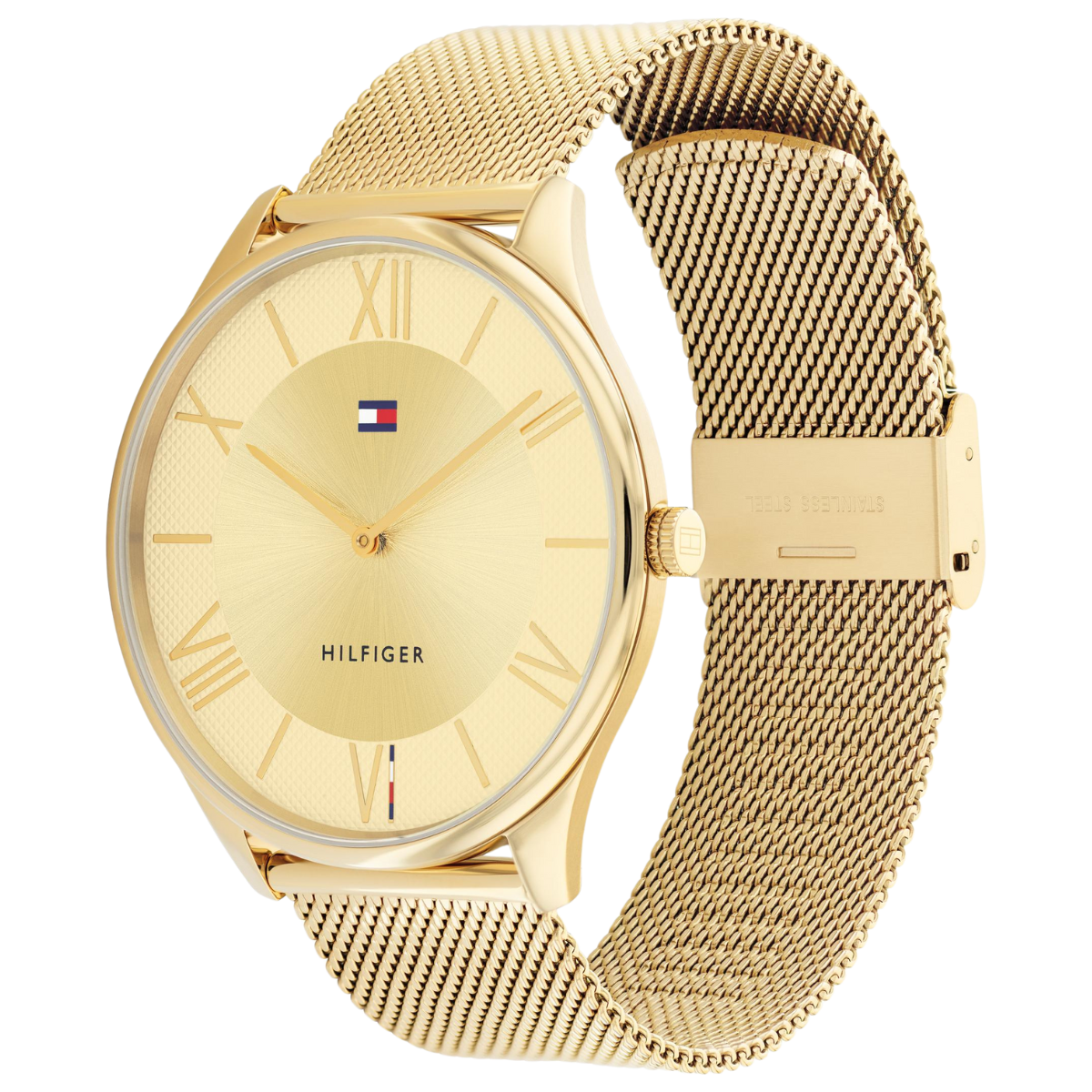 Reloj Análogo Dorado Casual de Hombre