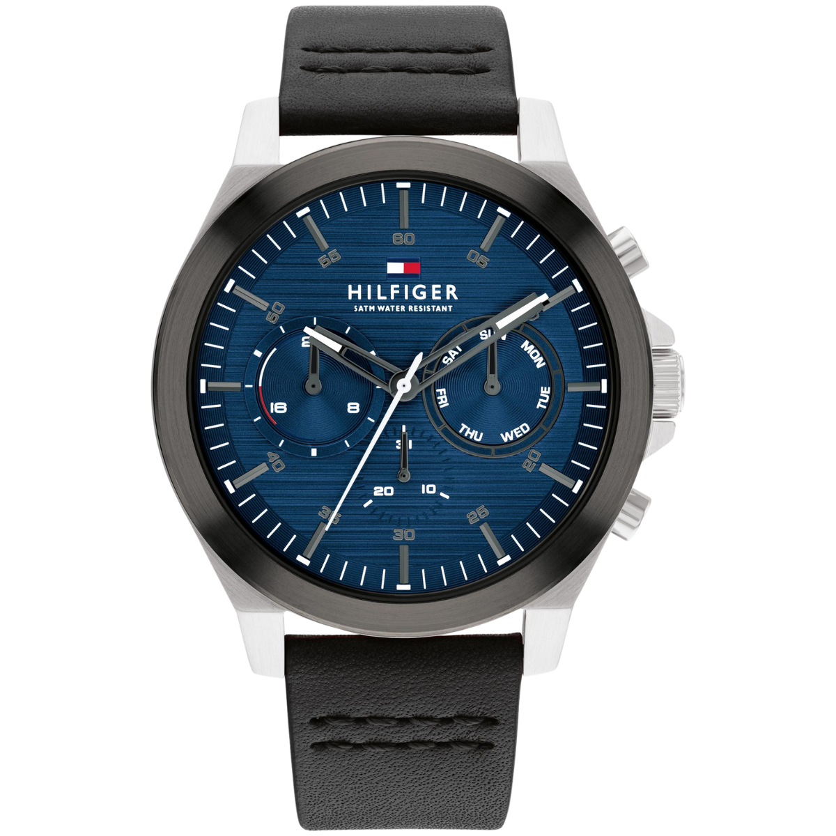 Reloj Análogo Plateado Casual de Hombre