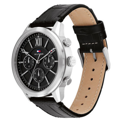 Reloj Análogo Plateado Casual de Hombre