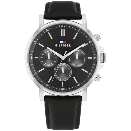 Reloj Análogo Plateado Casual de Hombre