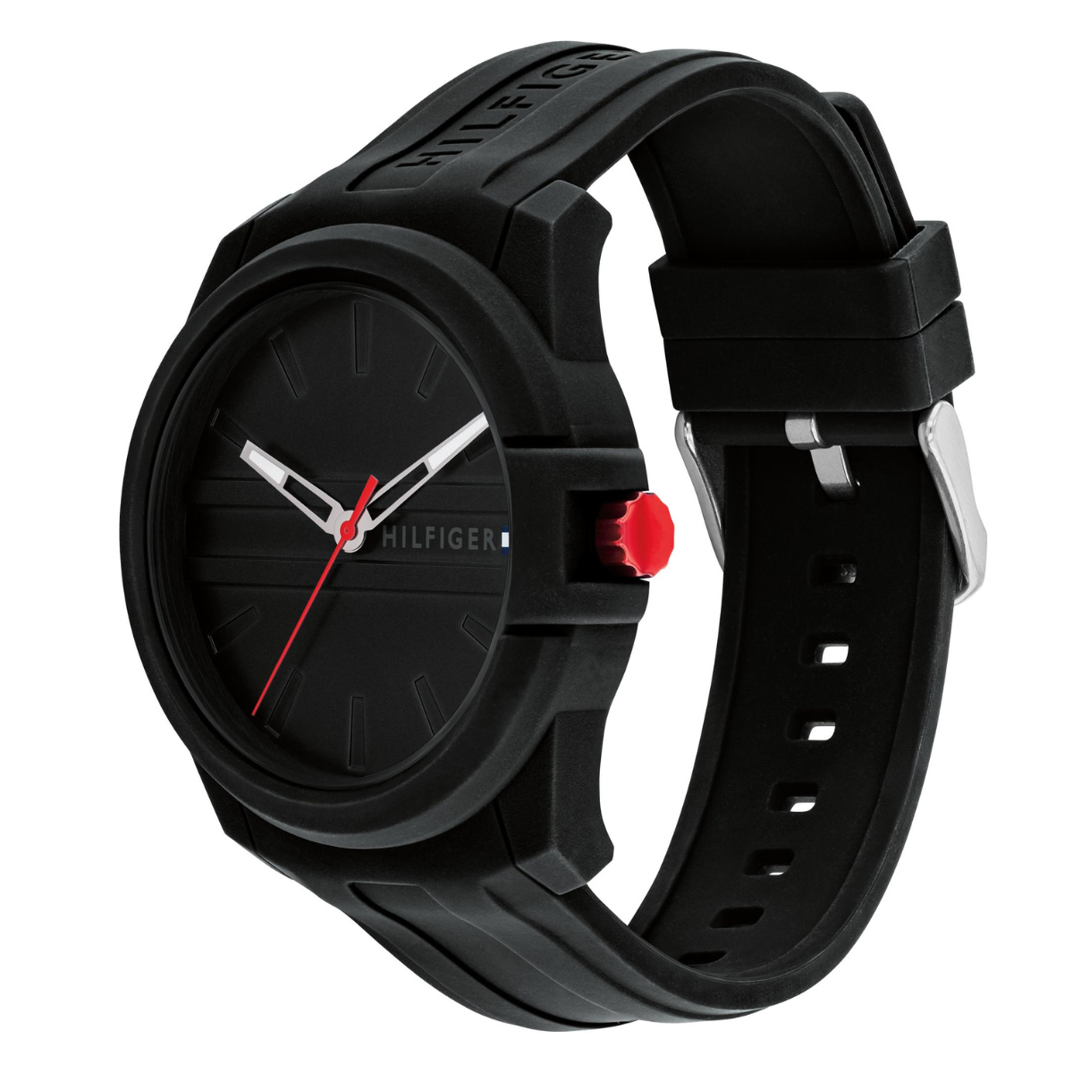 Reloj Análogo Plateado Casual de Hombre