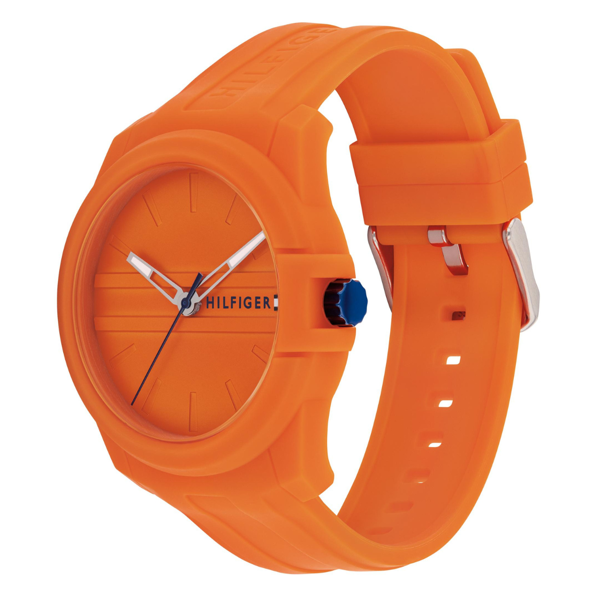 Reloj Análogo Plateado Casual de Hombre